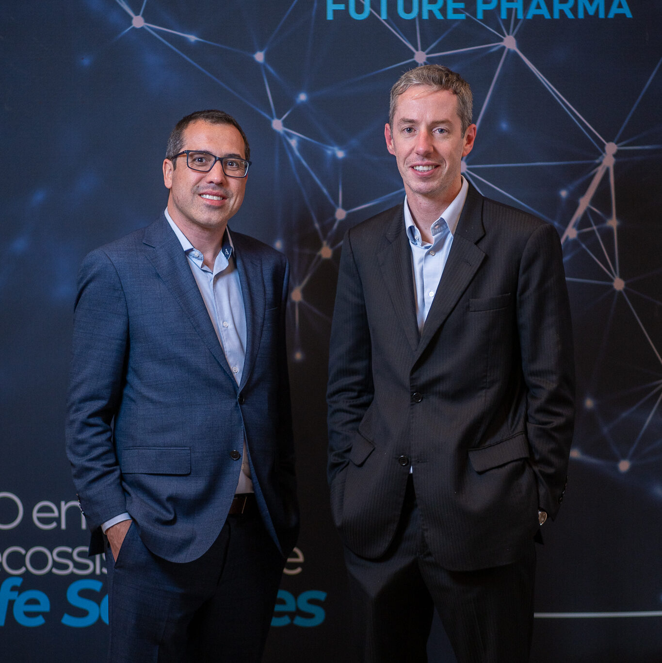 Rafael Botari e Luis Veiga, cofundadores da Future Pharma - Foto Geremias Lima