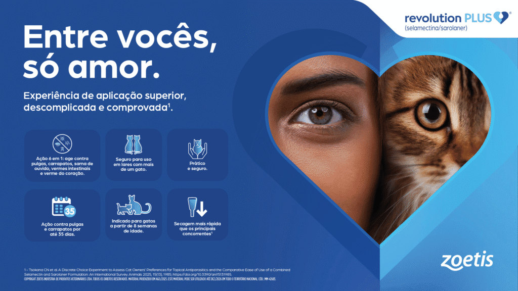 Zoetis amplia portfólio de antiparasitários com lançamento de EctoFend® e Revolution Plus®