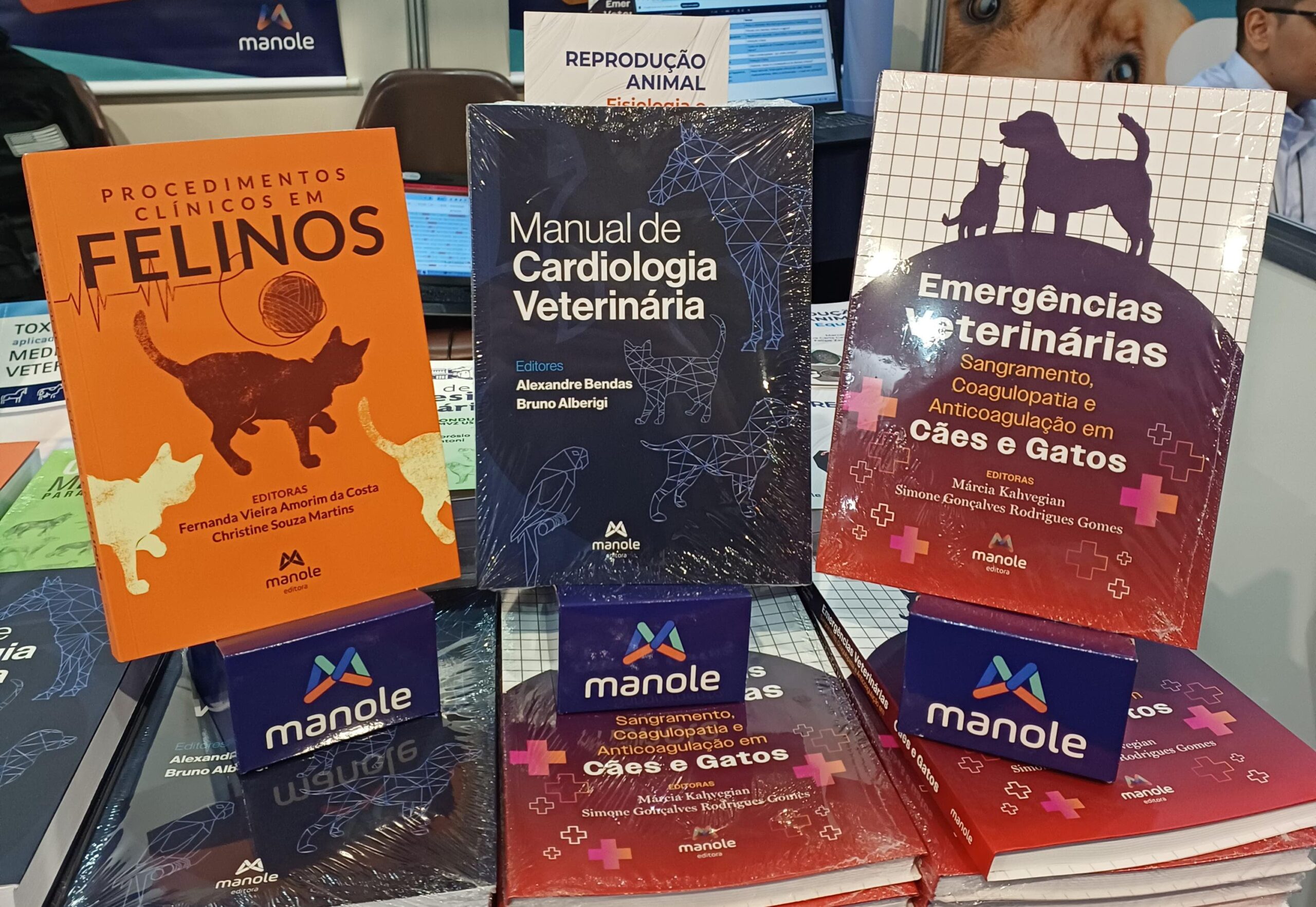 O Digivets traz os bastidores da Manole no Expo Center Norte, com novos manuais de Cardiologia, Emergências para medicina veterinária e uma sessão exclusiva de autógrafos com as autoras