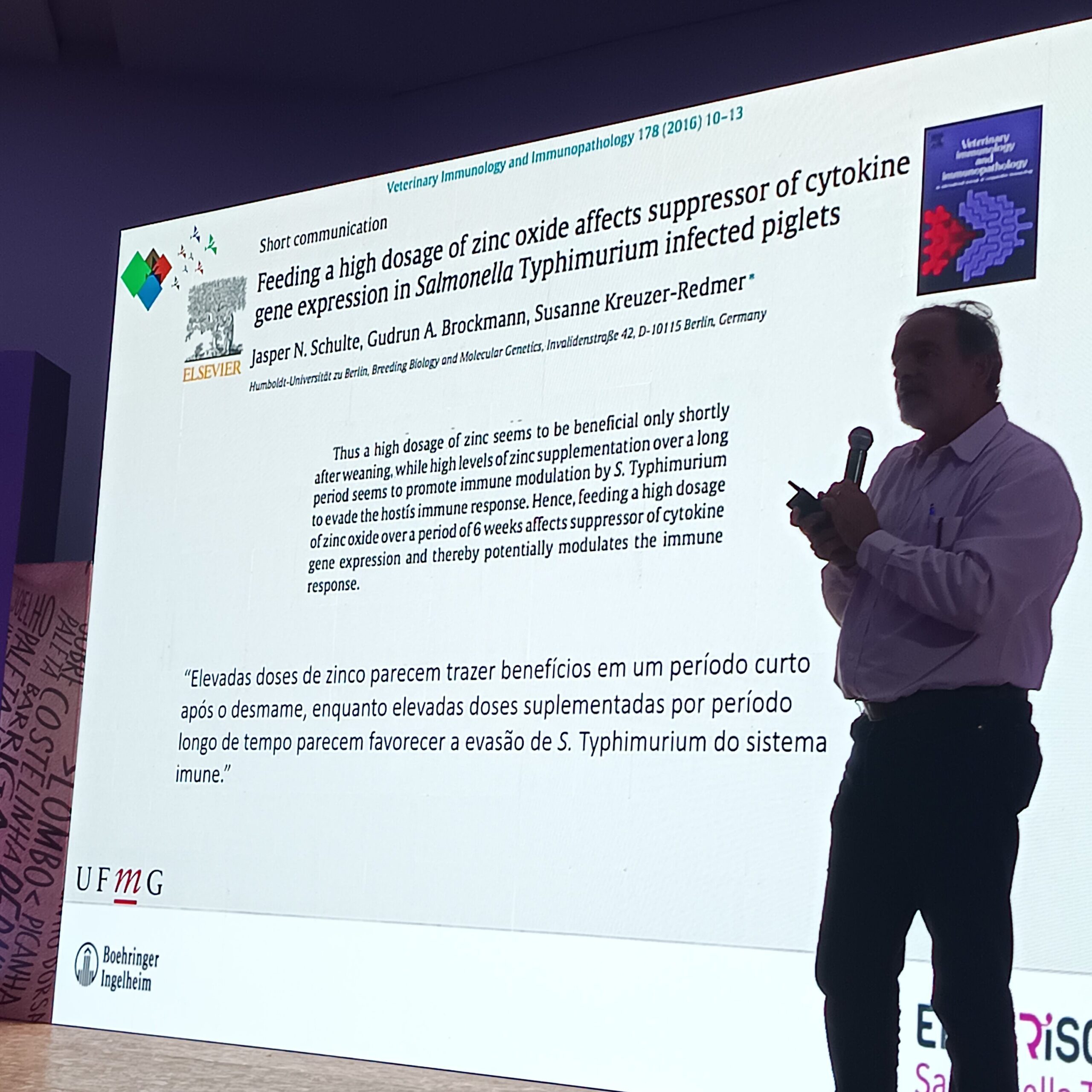 Salmonelose na suinocultura: especialistas aprofundam impactos produtivos e reforçam necessidade de controle estratégico durante evento da Boehringer Ingelheim